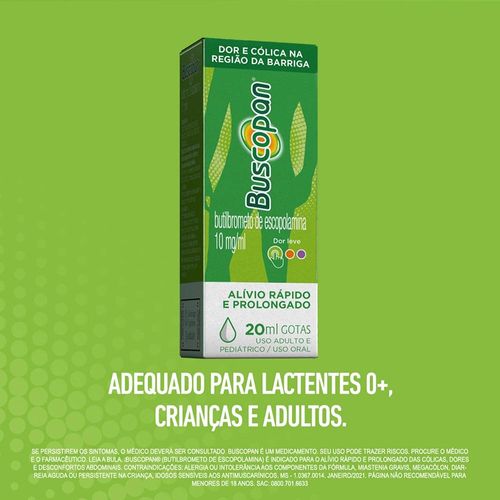 Buscopan Gotas Frasco 20ml