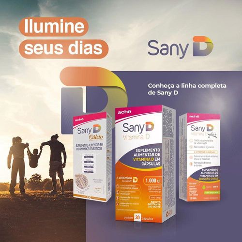 Sany D Calcio 2000UI+300mg 30 Comprimidos