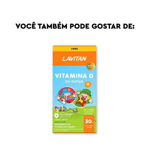 Lavitan Kids Sabor Tutti Frutti Solução Oral 240 ml + Copo Medidor