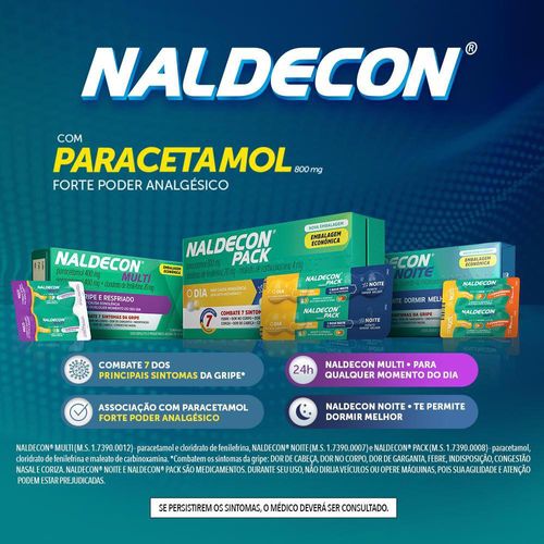 Naldecon Multi Blíster 4 Comprimidos