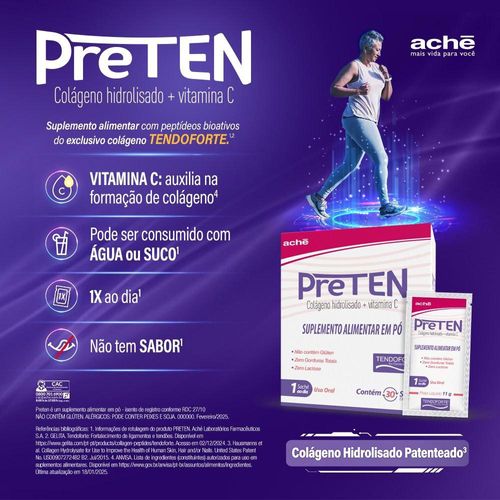 Preten 30 Sachês 11g