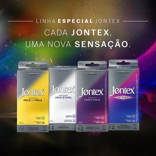 Preservativo Jontex Intense 2 Unidades
