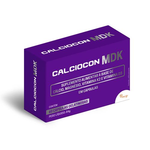 Calciocon MDK Caixa 60 Cápsulas