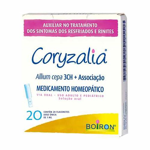 Coryzalia Solução Oral 20 Flaconetes 1ml