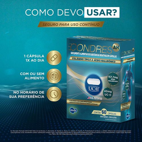 Condres AH Caixa 60 Cápsulas