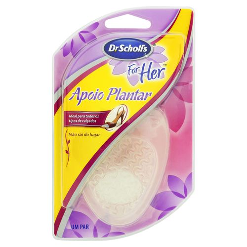 Apoio Plantar Dr Sholl's para Sapatos com Salto