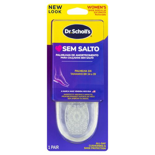 Apoio Plantar Dr Sholl's para Sapatos sem Salto