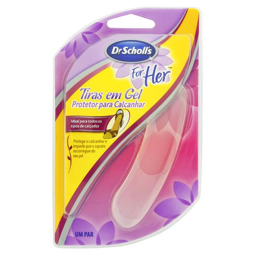 Protetor de Calcanhar Dr Sholl's Tiras em Gel