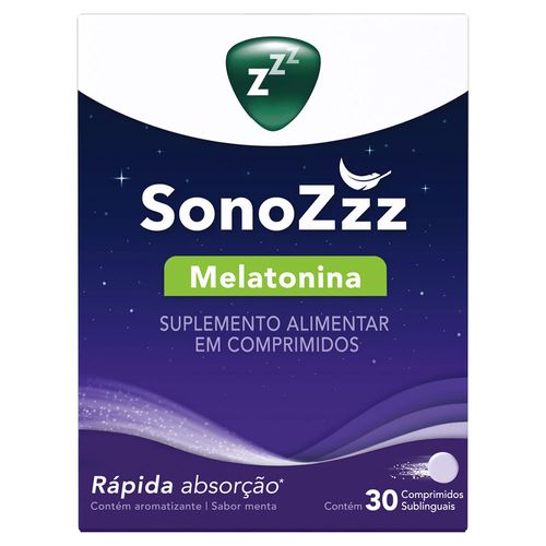 SonoZzz Melatonina com 30 Comprimidos