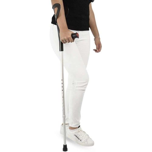 Muleta Canadense D6 Preta 1 Unidade Dellamed