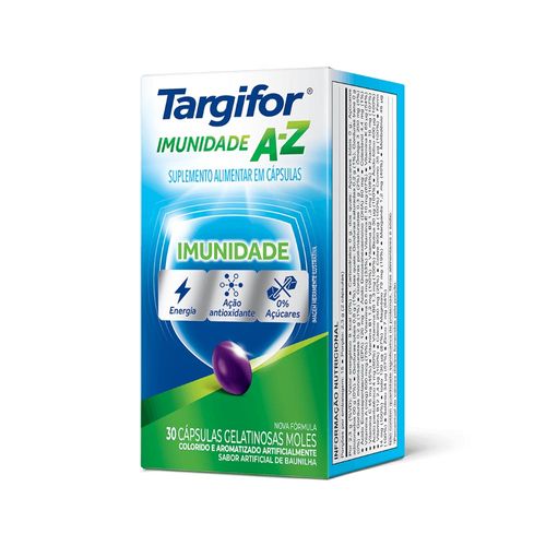 Targifor Imunidade de A a Z 30 Cápsulas