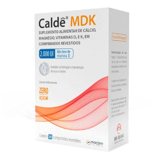 Caldê MDK 2000UI 30 Comprimidos Revestidos