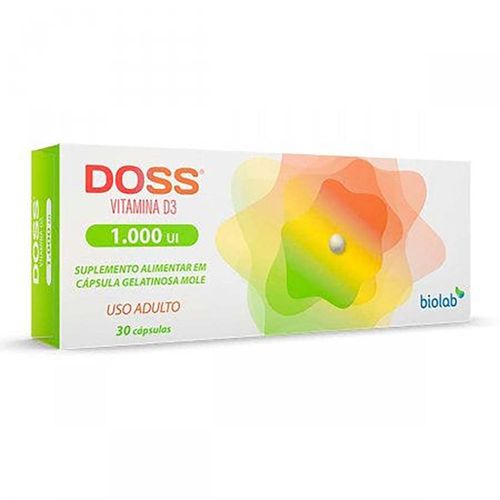 Doss 1000UI 30 Cápsulas