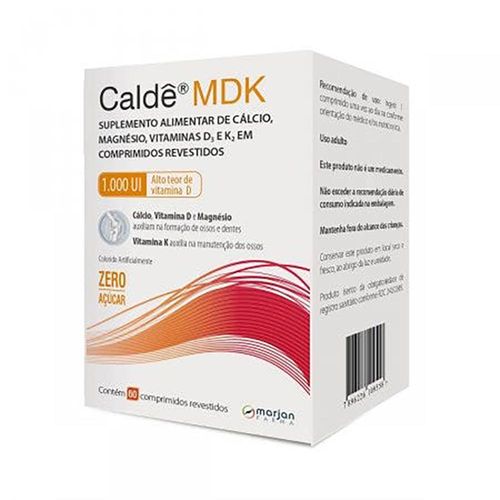 Caldê MDK 1000UI 60 Comprimidos Revestidos