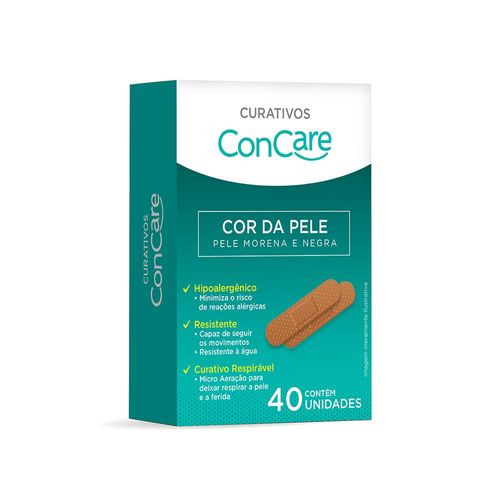Curativos Concare Pele Negra 40 Unidades