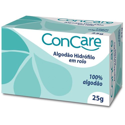 Algodão Concare Hidrófilo 25g
