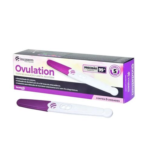 Teste de Ovulação Digital Incoterm 5 Unidades