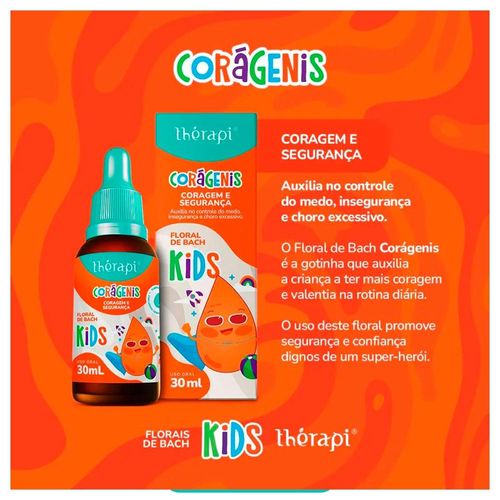 Floral Thérapi Beach Kids Coragénis (Coragem e Segurança) 30ml