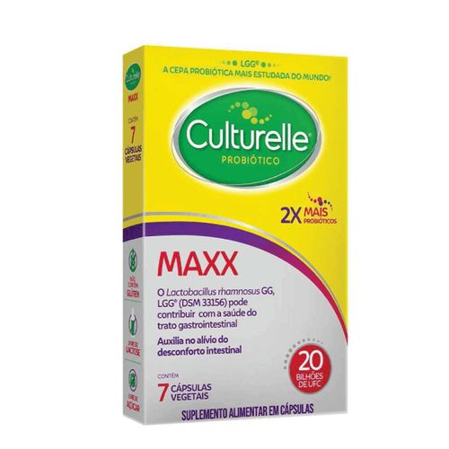 Culturelle Probiótico Maxx 7 Cápsulas