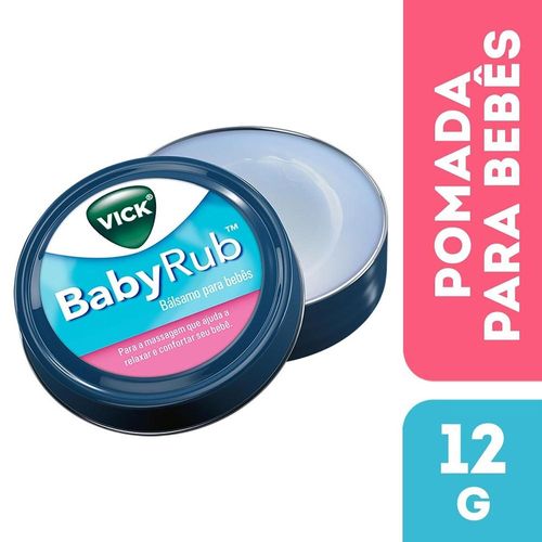Vick Babyrub Bálsamo Pote 12g