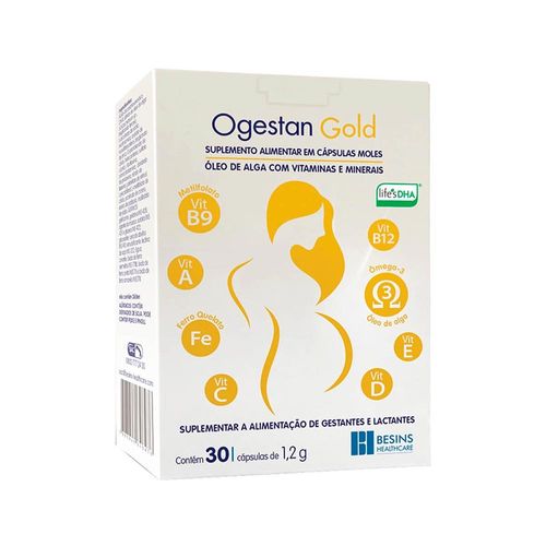 Ogestan Gold Caixa 30 Cápsulas