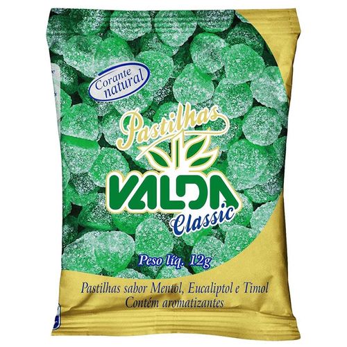 Valda Pastilha Classic Sachê 12g