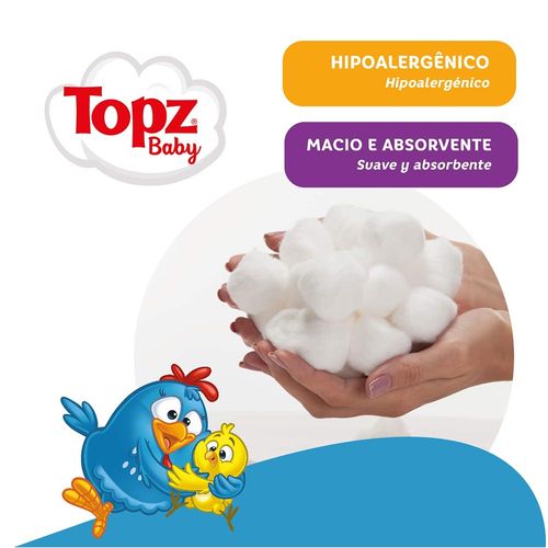 Algodão Topz Baby Galinha Pintadinha Bolas 50g