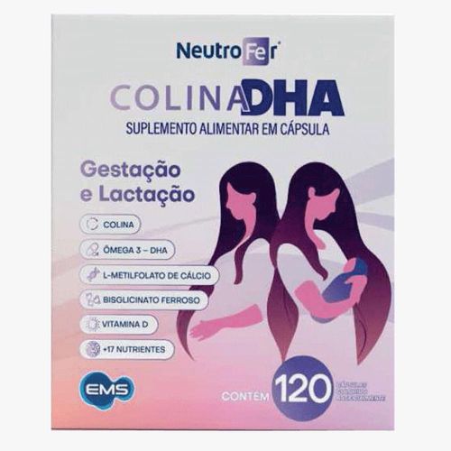 Neutofer Colina DHA 120 Cápsulas