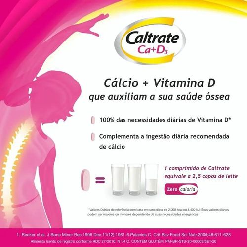 Caltrate D 600mg 30 Comprimidos Revestidos