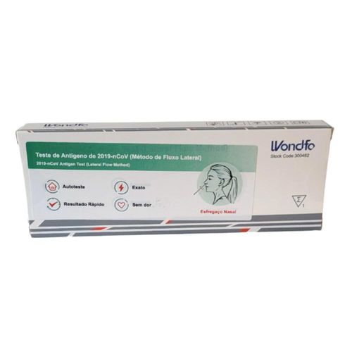 Teste Covid-19 Wondfo Nasofar