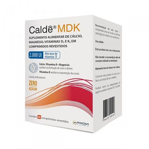 Caldê MDK 2000UI 60 Comprimidos Revestidos