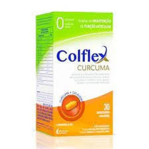Colflex Curcuma Frasco 30 Comprimidos Revestidos