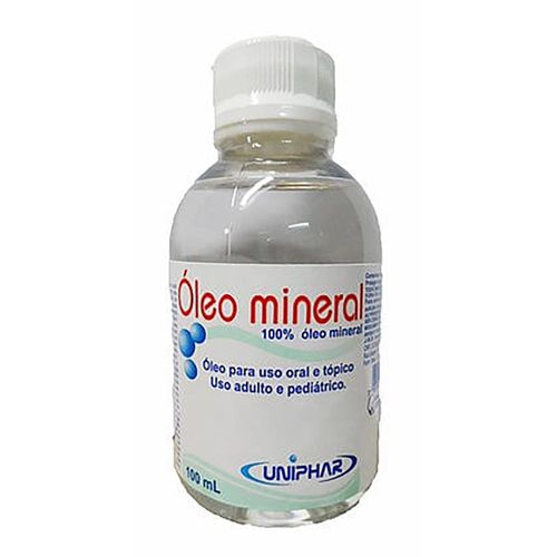 Óleo Mineral Uniphar Frasco 100ml