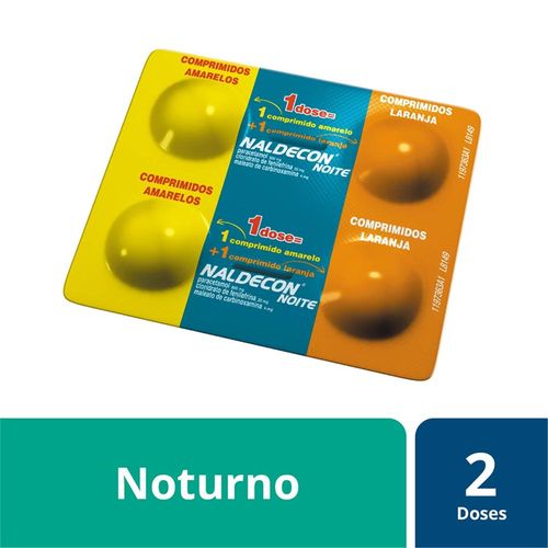 Naldecon Noite Blíster 4 Comprimidos