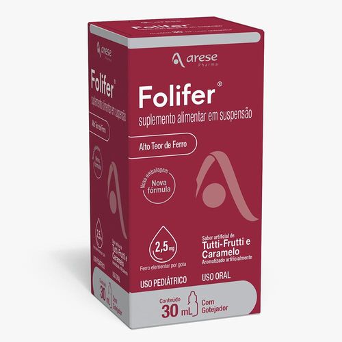 Folifer Solução Oral Frasco 30ml