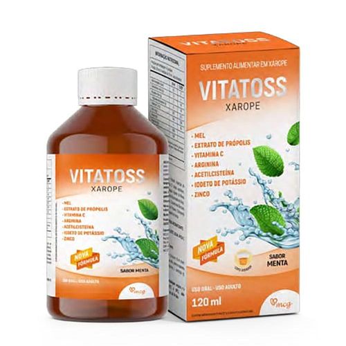 Vitatoss Xarope com Acetilcisteína Sabor Menta Frasco 120ml