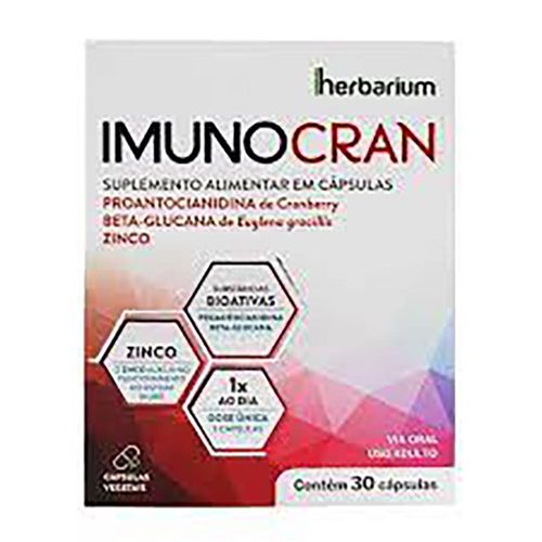 Imunocran Caixa 30 Cápsulas