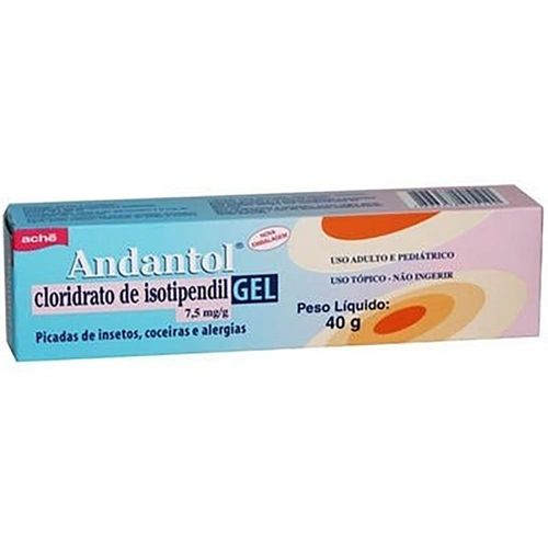 Andantol 7,5mg/g Gel Dermatológico 40g