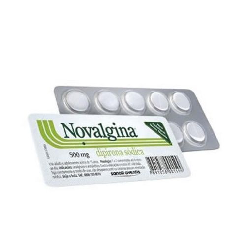 Novalgina 500mg Blíster 10 Comprimidos