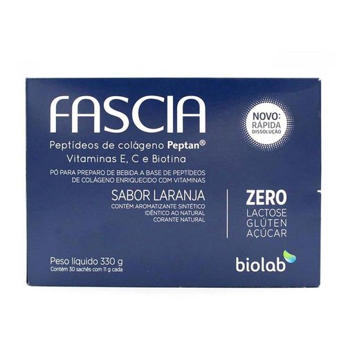 Fascia 30 Sachês Sabor Laranja 11g