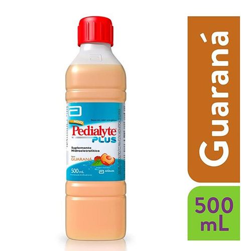Pedialyte Sabor Guaraná Frasco 500ml