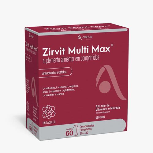 Zirvit Multi Max Caixa 60 Comprimidos