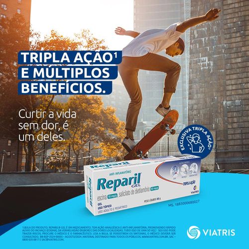 Reparil Gel Tópico 30g