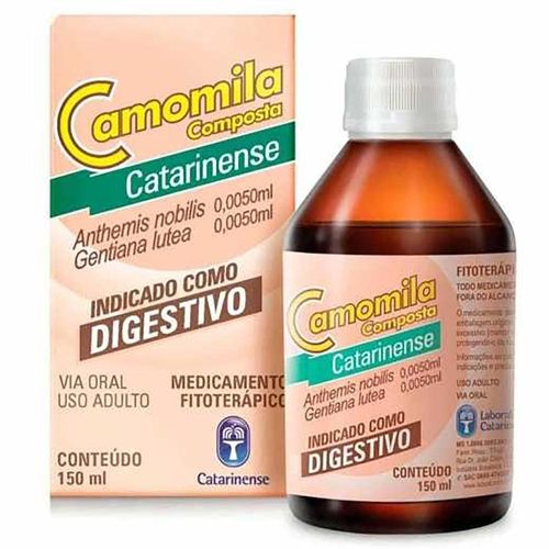 Camomila Composta Catarinense Solução Frasco 150ml