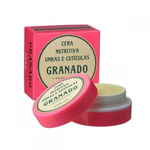 Cera para Unhas e Cutículas Granado Nutritiva Pink 7g