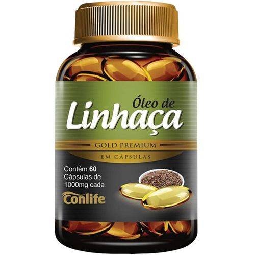 Óleo de Linhaca MCG 60 Cápsulas Gelatinosas