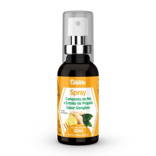Própolis Conlife Gengibre Spray Bucal Frasco 30ml