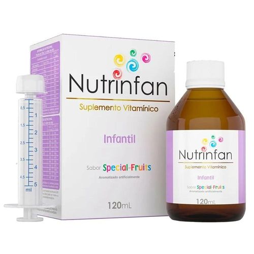 Nutrinfan Sabor Special Fruits Frasco 120ml + Seringa Dosadora