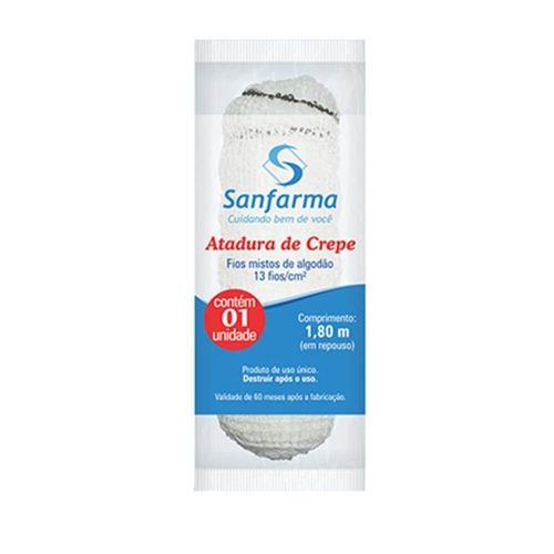 Atadura de Crepom Farma Conde 8cm x 1,2m