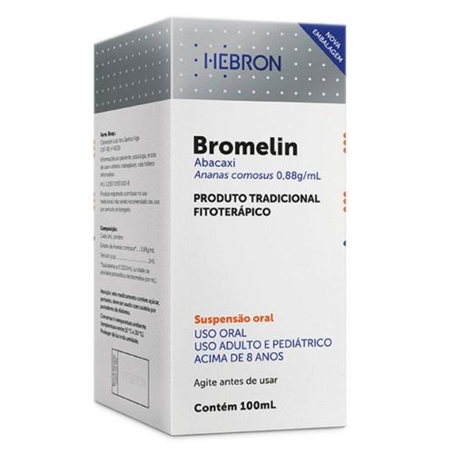 Bromelin Suspensão Oral Frasco 100ml